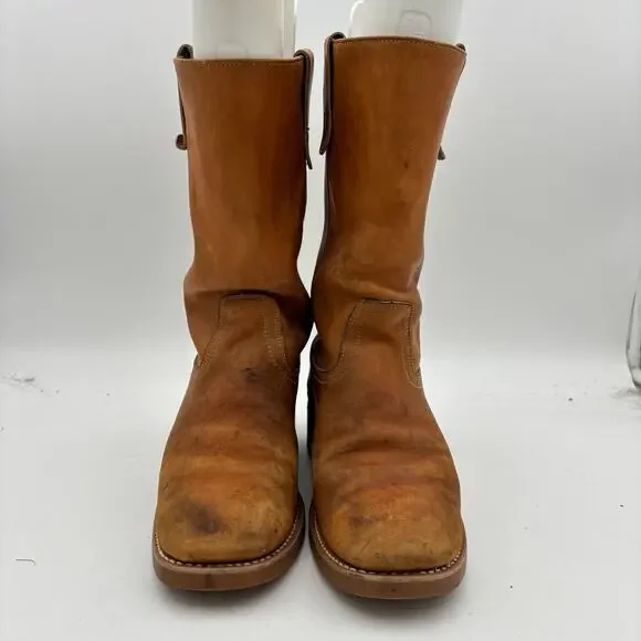 Vintage Landis Campus Ranch Leather Western Boots Men's 10D